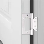 6 Pack Non-mortise Door Hinges, 4 X 3 Inch Stainless Steel Hinge, Easy. Fixed Price $24.98.