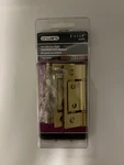 Onward 3" Non-mortise Hinges Bifold Door Brass Metal Material Pack 832BR. Fixed Price $14.21.