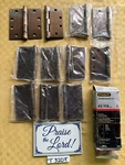 11 Hinges Stanley S821-009 RPFBB179 Ball-bearing 4.5" Door Bronze. Fixed Price $35.00.
