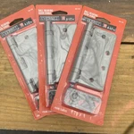 Lot Of (3) Everbilt 4-1/2" Prime Coated Ball Bearing Door Hinges Commercial. Fixed Price $13.99.
