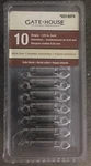 Gatehouse Surface 3/8 Inset Self-closing Cabinet Hinges (10-PIECES) Satin. Fixed Price $12.00.