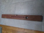Working Vintage Wood/bras Boat Level 30" Stanley Bubble Horizontal And Vertical. Fixed Price $25.00.