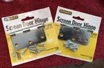 Lot Of Stanley Hardware 74-8200 CD1715 Screen Door Hinge 3" Zinc Plated. Fixed Price $15.00.