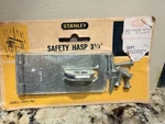 Vintage 1970'S Stanley Hardware Safety Hasp CD911 US2C-3-1/2" Made Usa. Fixed Price $5.95.