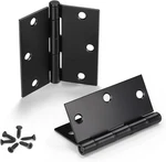 Knobwell 6 Pack Matte Black Hinges Squeak Interior Doors Hinge, 3.5 Inch. Fixed Price $27.41.