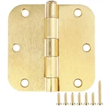 Hinges Satin Brass Inch X 3.5" Interior Gold For Doors 12 P. Fixed Price $37.99.