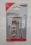 National Hardware N238-998 Sliding Door Latch 1/2 Nickel Finish V800 Open Box. Fixed Price $11.49.
