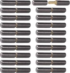 20 Pack Weld Barrel Hinges Inch, Carbon 3-1/8" X 1/2" D, Light Black. Fixed Price $28.86.