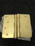 Deltana S44R53-BT Radius Hinge, Bright Brass. Fixed Price $19.50.