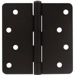 New Gatehouse 4-IN Oil-rubbed Bronze Entry Door Hinge, 1/4 Radius S841-544. Fixed Price $16.95.
