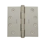 Baldwin 1040.056.I Wide Mortise Door 4" Hinge Set Of 2 Lifetime Satin Nickel New. Fixed Price $69.99.