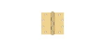 Deltana CSB55BB 5" X Square Hinges, Ball Bearings Pvd Polished Brass Pair. Fixed Price $182.48.