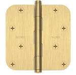 Baldwin 1140044I 4" Wide Plain Bearing 5/8" Radius Corner Mortise Door Hinge. Fixed Price $30.00.