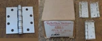 3PK Pbb 4B81 Heavy Duty 4-1/2" X Ball Bearing Hinges Full Mortise US26D. Fixed Price $17.77.