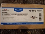 Design House 700492 Springdale Privacy Bed & Bath Door Lever Satin Nickel *482. Fixed Price $21.99.