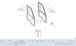 Kubota Latch Bar, Long, Right (on Rear Hinge Doors) 70000-01019. Fixed Price $181.36.