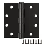Stainless Steel Door Hinge Oil Rubbed Bronze 4 1/2 5/8 Radius 6 Pack. Fixed Price $54.22.