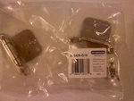 New Amerock BP3429-G10 Self-closing, Face-mount, Satin Nickel Hinge (qty 2). Fixed Price $5.95.