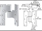 Rixson Assa Abloy, M19, 626 Intermediate Pivot, Right Hand - New. Fixed Price $119.99.