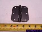 Qty = 150 (5 Boxes Of 30): Hager 3-1/2" Oil Rubbed Bronze Door Hinge 5/8" Radius. Fixed Price $202.88.
