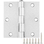 30 Pack Brushed Nickel Square 3.5" Door Hinges With 6 Holes, Satin Fin.... Fixed Price $49.85.