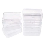 Benecreat 12 Pack 3.5X2.4X1.2 Inches Rectangular Clear Plastic Bead. Fixed Price $21.59.