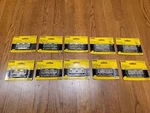 Lot Of (10) Packs Stanley CD295, 69-0170 1/2 Hinges Satin Brass. Fixed Price $24.99.