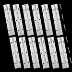 12 Pack 6 Inch Piano Hinge, Heavy Duty Continuous With Holes For Cabinets. Fixed Price $28.65.