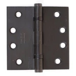Emtek 96414US10B 4" X Solid Brass Square Corner Ball Bearing Mortise Hi. Fixed Price $83.47.