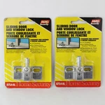 Lot Of 2 Mag Security Sliding Door & Window Locks Model 8754 Al - New Box. Fixed Price $10.38.