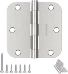 Pack 3.5" Door Brushed Nickel 5/8 Radius Interior Set. Fixed Price $24.99.