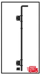 Boerboel Black Steel Metal 24" Drop Rod Heavy Duty Gate Latch Fence Hardware New. Fixed Price $15.90.