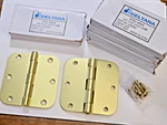 Deltana S35R54 3.5"X3.5"X5/8" Steel Resident Radius Boxes Of 2=10 Hinges. Fixed Price $79.00.