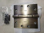 Baldwin #1045.030.I 4.5" X Door Hinge, Plain Bearing, Solid Brass,polished. Fixed Price $39.01.