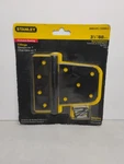 Stanley, T-hinge, 3-1/2"/88MM, Black Coated Finish, Heavy Duty S806-675/CD908.5. Fixed Price $7.91.
