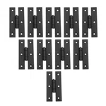 Black Flush Hinge 3" Wrought Iron With Hardware Pack Of 10 Renovators Supply. Fixed Price $89.99.