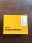 Soss Invisible Hinges 218US19 Black. Fixed Price $29.99.