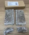 Miseno MDH4582SN X 4.5" Ball Bearing Square Door Hinges Pair - Satin Nickel. Fixed Price $19.79.