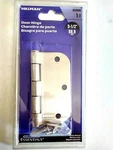 Hinge Round Corners Residential Doors Satin Nickel 3-1/2" Hillman 852600. Fixed Price $10.92.