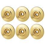 Cabinet Knob Rosette Solid Brass Door Pack Of 6 Renovators Supply. Fixed Price $55.99.