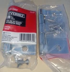 Lot 6PCS Everbilt Square Interior Door Hinge Chrome Finish 3" Inch 279691. Fixed Price $21.85.
