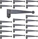 Black Offset Strap Hinges For Shutters & Gates - Pack 20. Fixed Price $479.99.