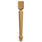 Osborne Wood Products 6205A 17 X Eaton Chair Leg In Alder. Fixed Price $31.99.