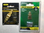 Ornamental Hinges & Hasp 5/8" Solid Brass Combo Stanley 80-3440 Hillman 851421. Fixed Price $15.99.