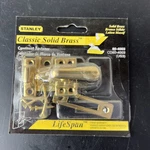 Stanley Nos Solid Brass Casement Fastener 80-4003. Fixed Price $10.75.