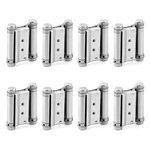 Qwork Heavy Duty Cafe Saloon Bars Door Swing Hinges, 8 Pack 3" Stainless Steel. Fixed Price $57.42.