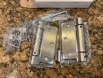 Global Door Controls CPS3535 Series Commercial Spring Hinge Silver 3.5X3.5. Fixed Price $15.00.