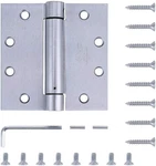 2 Pack - 4.5"X4" Brushed Satin Chrome Finish Self Closing Reversible Door Hin.... Fixed Price $55.22.