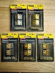 Stanley Classic Brassware Broad Hinges 3/4 19 Mm Lot Of (5)4PK (=20) Ship Free. Fixed Price $18.55.