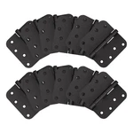 Stainless Steel Door Hinge Matte Black 4 Inch 5/8 Radius 12 Pack. Fixed Price $50.33.